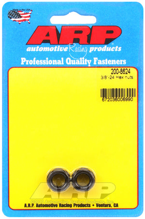 ARP 200-8624 3/8-24 Hex Nut Kit