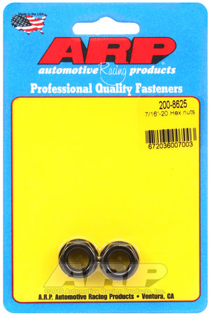 ARP 200-8625 7/16-20 Hex Nut Kit