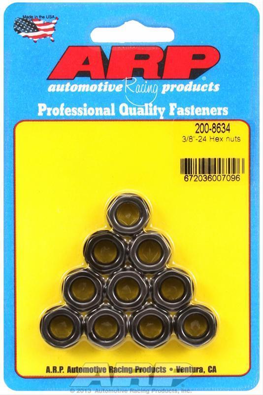 ARP 200-8634 3/8-24 Hex Nut Kit