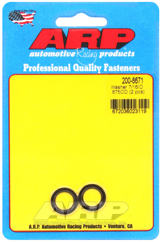 ARP 200-8671 7/16 ID 5/8 OD Chamfer Con Rod Washer