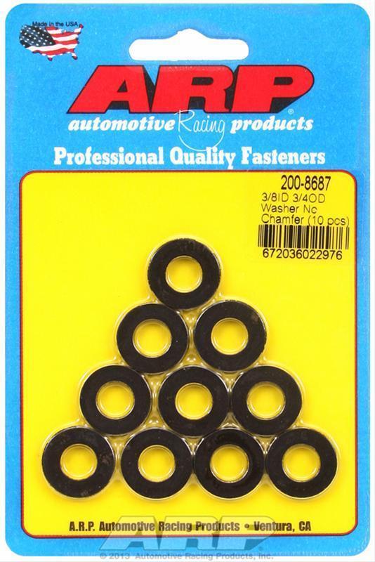 ARP 200-8687 3/8 ID 3/4 OD Black Washers