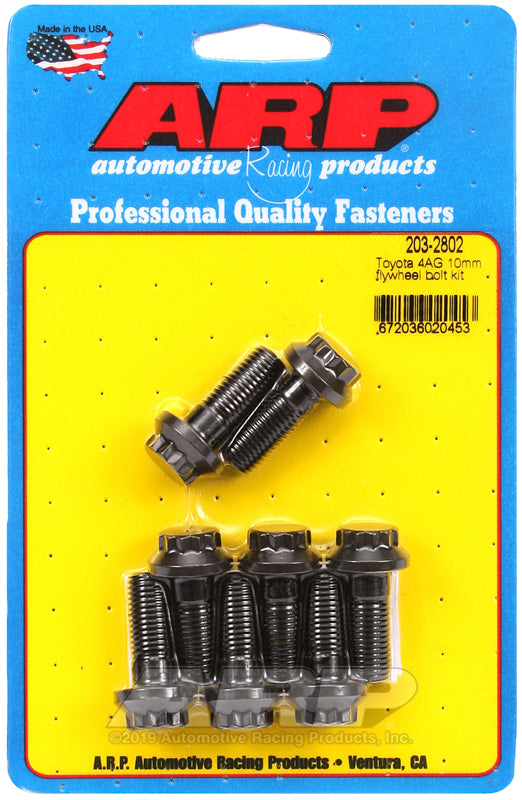 ARP 203-2802 for Toyota 4Ag M10 Flywheel Bolt Kit