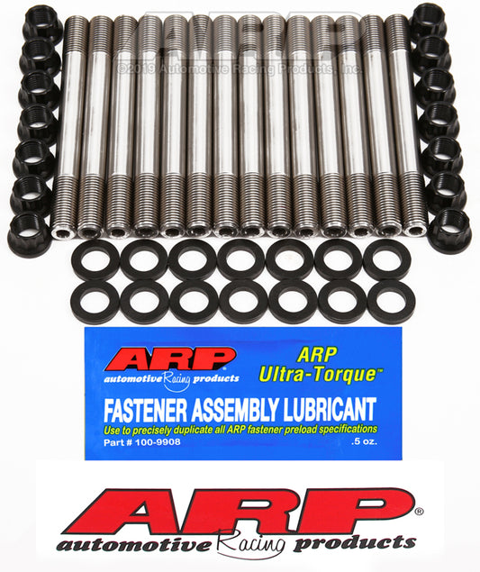 ARP ARP203-4301 Head Stud Kit 12 PT Nuts (for Toyota Supra 3.0L 2JZGE/GTE Inline 6cyl 1993-98 (Custom Age 625+))