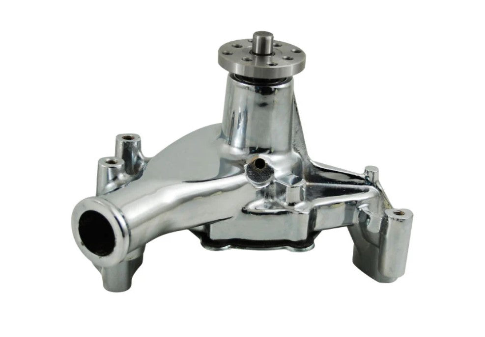Cal Custom 3866 Water Pump SB Chev 265-400 Chrome Aluminium
