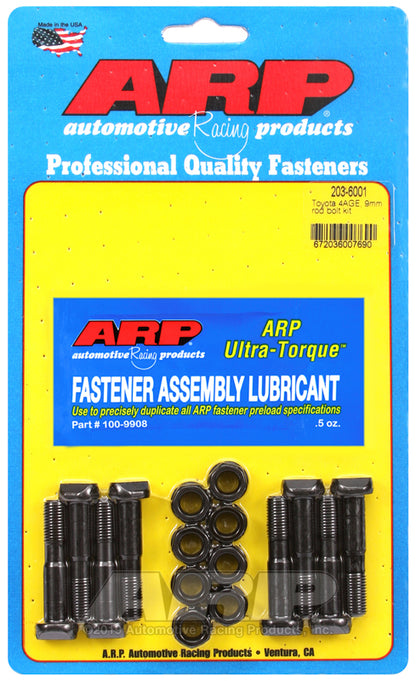 ARP Fasteners AR203-6001 Conrod Bolt Set (for Toyota 1.6L 4AGE DOHC & 1.6L 4ALC SOHC M9) ()