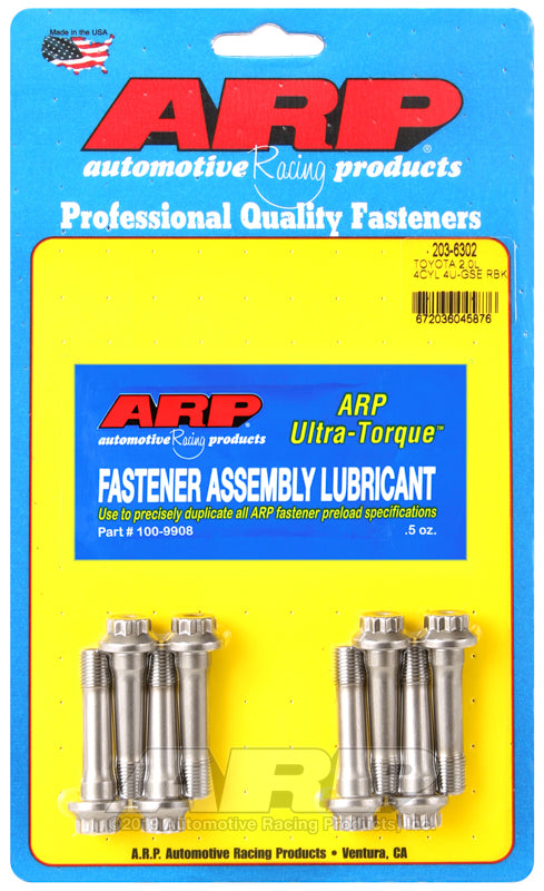ARP 203-6302 for Toyota 2.0L 4Cyl 4U-Gse