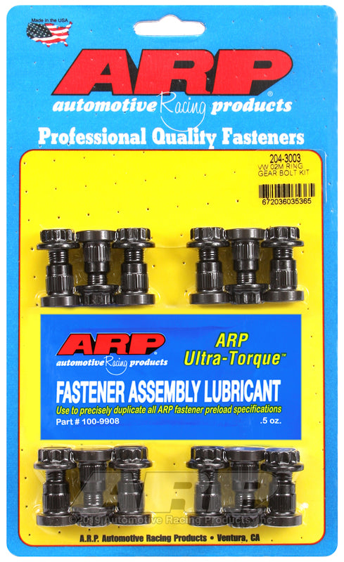 ARP 204-3003 VW 02M Ring Gear Bolt Kit