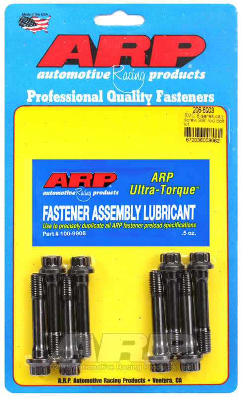 ARP 206-6003 Bmc B-Series Cap Screw 3/8" Rod Bolt Kit