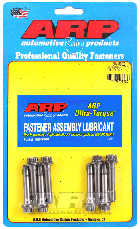 ARP 207-6002 Mitsubishi 2.0L (4Biit) Rod Bolt Kit