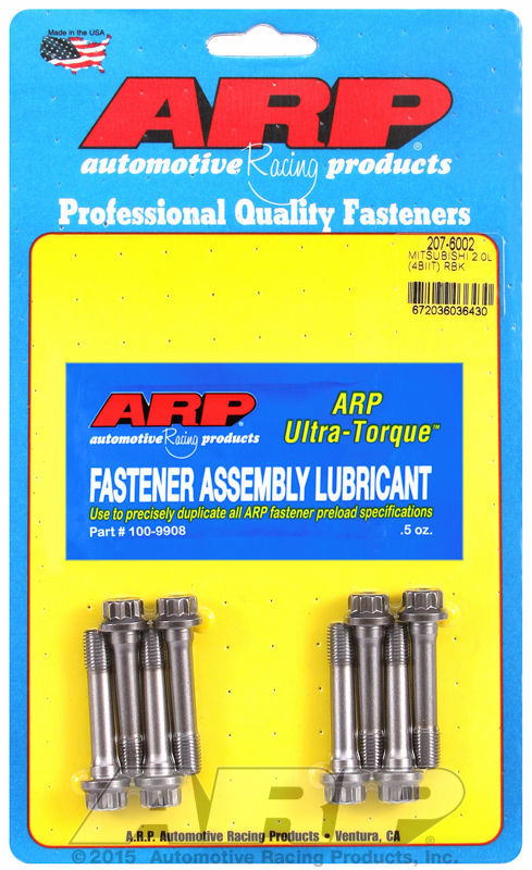 ARP 207-6002 Mitsubishi 2.0L (4Biit) Rod Bolt Kit