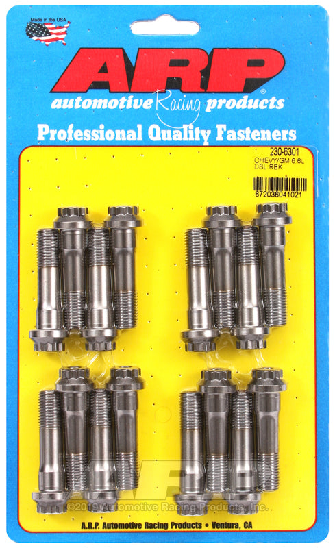ARP 230-6301 Chevy/GM 6.6L Duramax Diesel Rod Bolt Kit