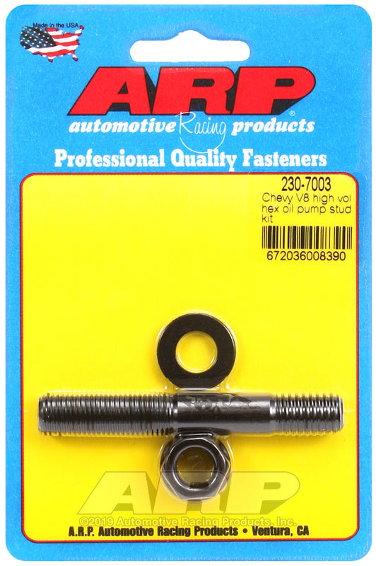 ARP Fasteners ARP230-7003 230-7003 Chevy V8 High Volume Hex Oil Pump Stud Kit