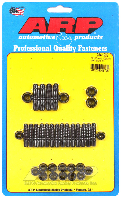 ARP 234-1902 SB Chevy 12PT Oil Pan Stud Kit