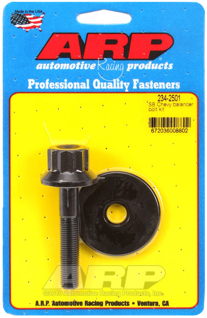 Chev Small Block gen I 262-400 C.I.D 234-2501 SB Chevy Harmonic Balancer Bolt Kit ARP Fasteners ARP234-2501