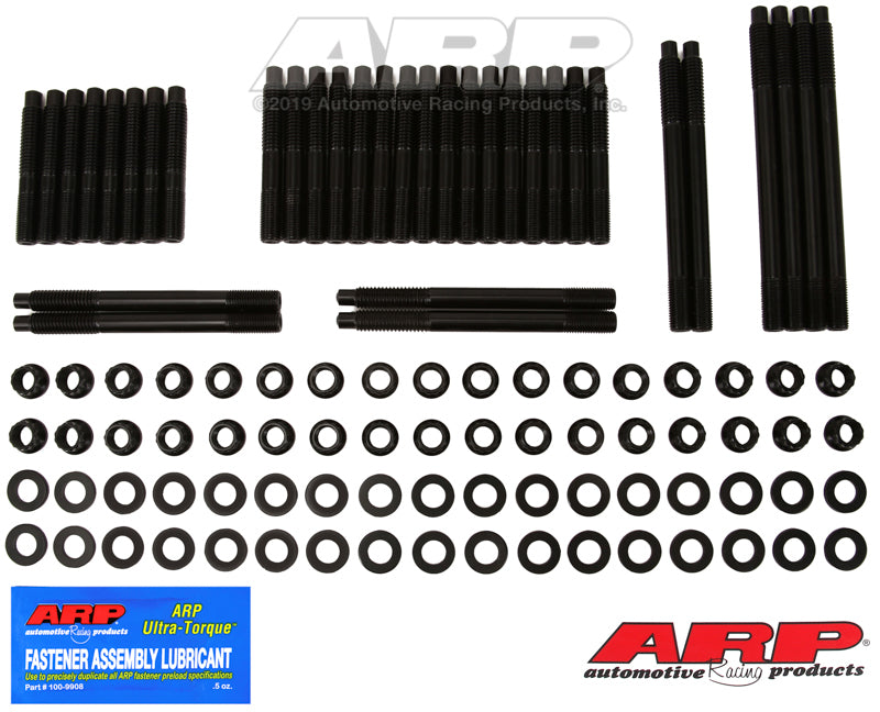 ARP 234-4711 SB Chevy RODeck Alum Blck w/ BRod Cntd Valve Hds 12PT Hsk