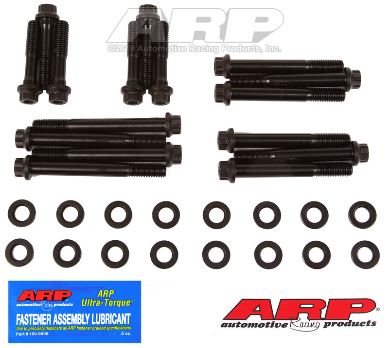 ARP 234-5203 SB Chevy Lg Jrnl w/ 1/2" Straps On F&R Caps Main Bolt Kit