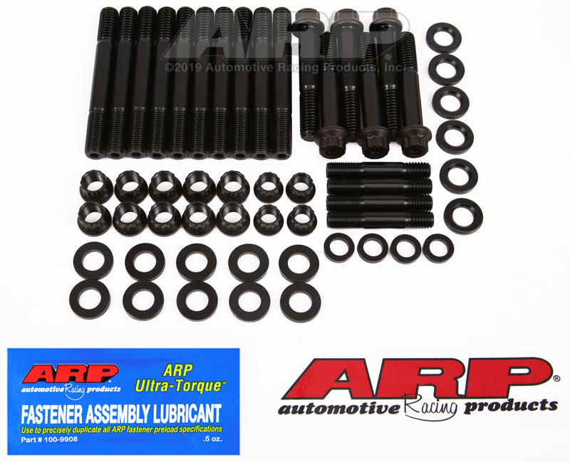 ARP 234-5801 Chevy Dart Little "M" Steel Main Caps w/ Outer Bolts Main Stud Kit