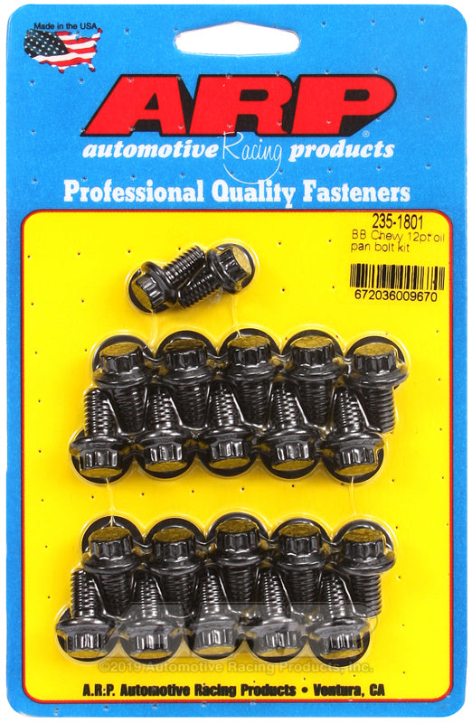 ARP 235-1801 BB Chevy 12PT Oil Pan Bolt Kit