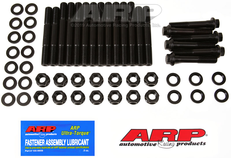 ARP 235-5601 BB Chevy Dart Big "M" 4-Bolt Cast Iron Caps Stud Kit