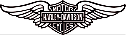 EMA-PC-010 EMA-PC-010 Harley Davidson Plasma Cut Sign 83cm x 23cm