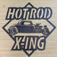 EMA-PC-012 Hotrod X-ING Plasma Cut Sign 51cm x 51cm