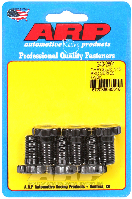 ARP 240-2801 Chrysler 7/16 Pro Series Flywheel Bolt Kit