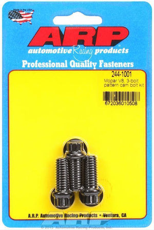 ARP 244-1001 Mopar V8 3-Bolt Pattern Cam Bolt Kit
