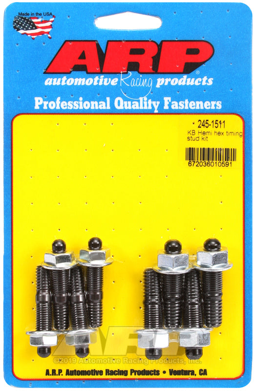 ARP 245-1511 Kb Hemi Hex Timing Stud Kit