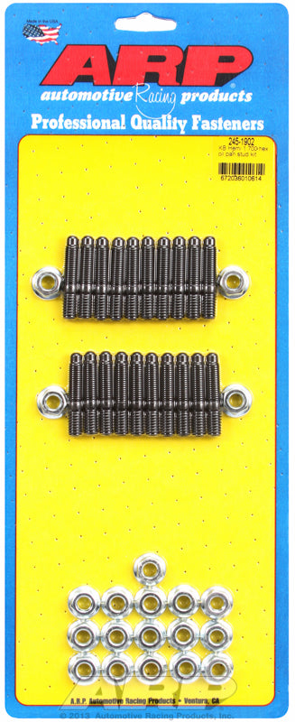 ARP Fasteners ARP245-1902 245-1902 Kb Hemi 1.700" Hex Oil Pan Stud Kit