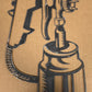 EMA-PC-014 Spraygun Plasma Cut Sign 24cm x 39cm