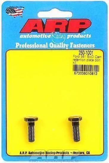 Suit Ford small block Windsor 351 C.I.D. SVO block only 250-1001 Cam Retention Plate Bolt Kit ARP Fasteners ARP250-1001