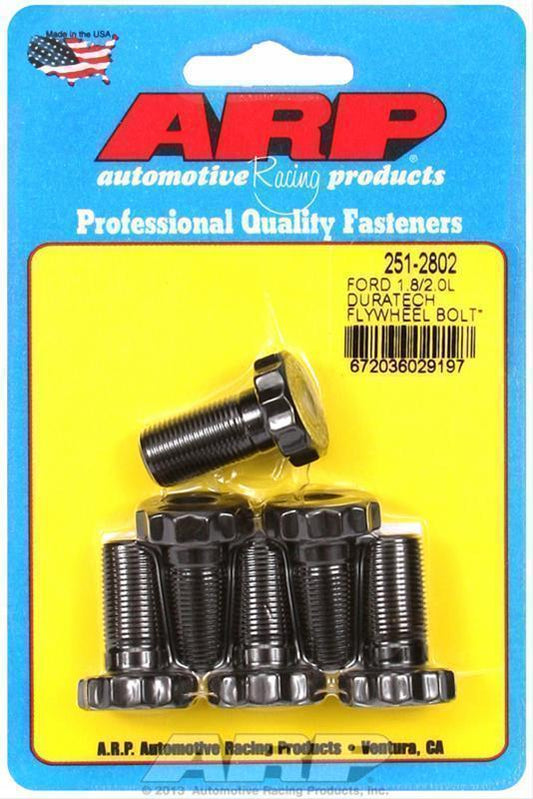 Ford / Mazda 1.8L 2.0L 4-cylinder 251-2802 1.8 Duratech Flywheel Bolt Kit ARP Fasteners ARP251-2802