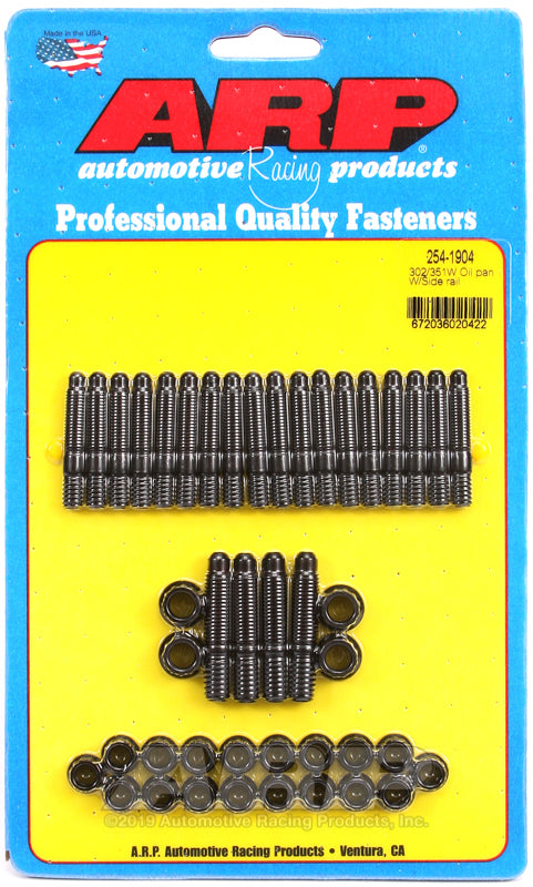 ARP 254-1904 Ford 302-351W 12PT Oil Pan w/ SIDe Rail