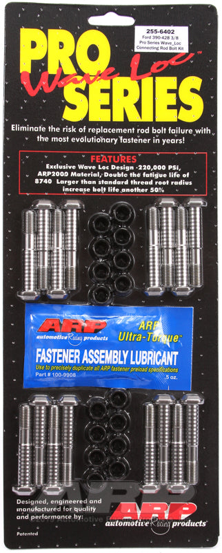 ARP 255-6402 BB Ford 390-428 Wave-Loc Rod Bolt Kit