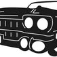 EMA-PC-020 59 Cadillac Plasma Cut Sign 40cm x 18cm