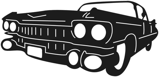 EMA-PC-020 59 Cadillac Plasma Cut Sign 40cm x 18cm