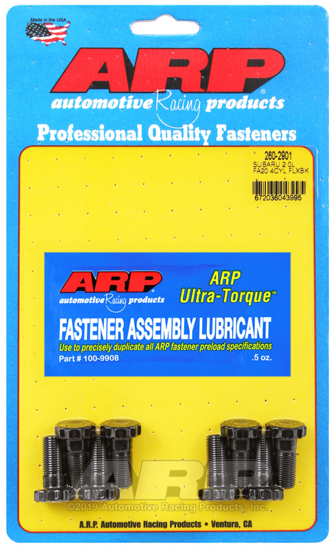 ARP 260-2901 Subaru 2.0L Fa20 Flexplate Bolt Kit