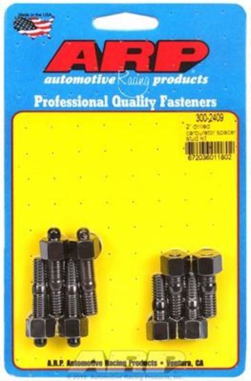 ARP 300-2409 2" Drilled Carburetor Spacer Stud Kit