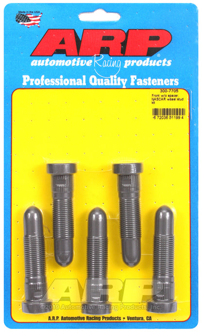 ARP 300-7705 Front w/ Out Spacer Nascar Wheel Stud Kit