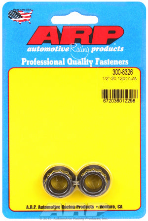 ARP 300-8326 1/2-20 12PT Nut Kit