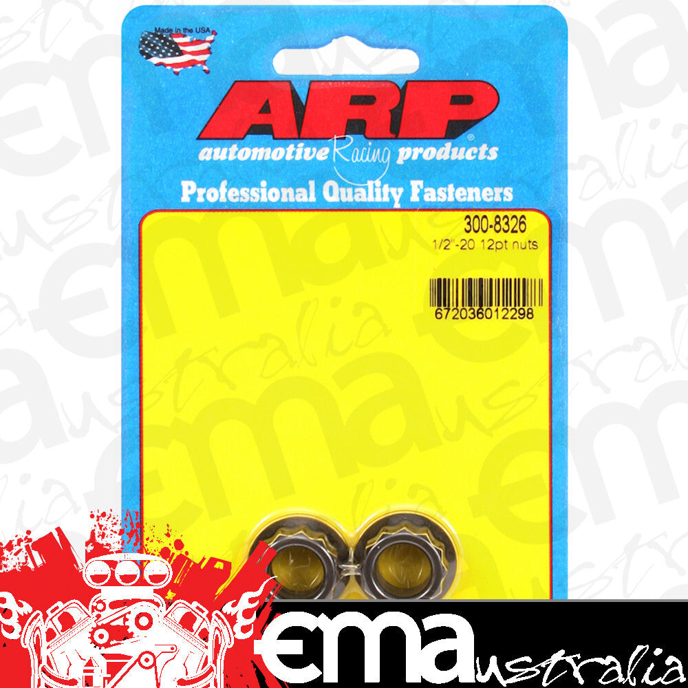 ARP 300-8326 1/2-20 12PT Nut Kit