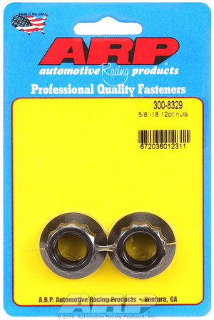 ARP 300-8329 5/8-18 12PT Nut Kit
