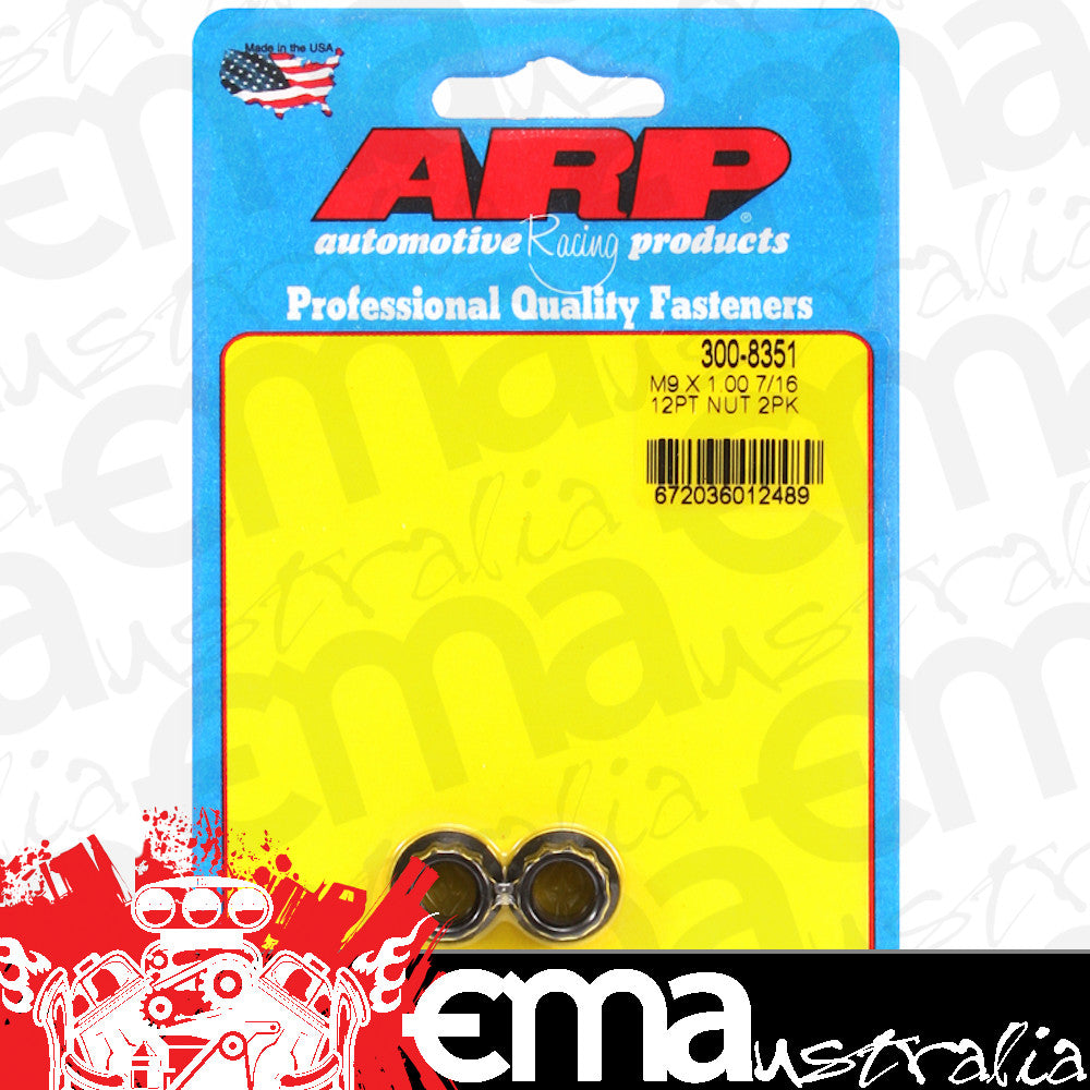 ARP 300-8351 M9 X 1.00 12PT Nut Kit