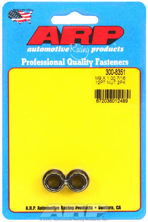 ARP 300-8351 M9 X 1.00 12PT Nut Kit