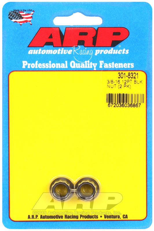 ARP 301-8321 3/8-16 12PT Nut Kit