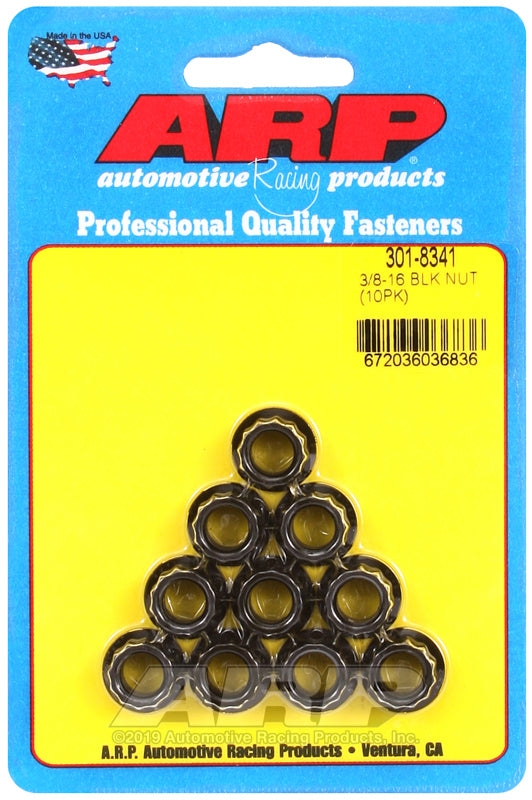 ARP 301-8341 3/8-16 12PT Nut Kit