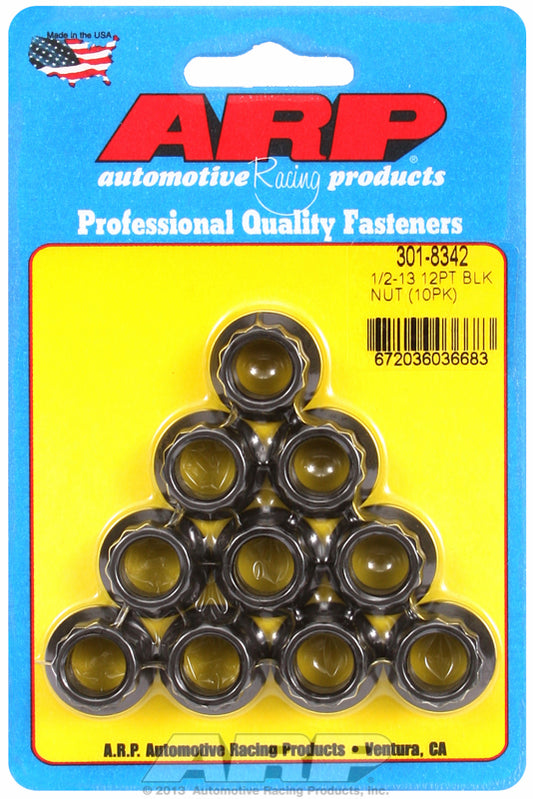 ARP 301-8342 1/2-13 12PT Nut Kit