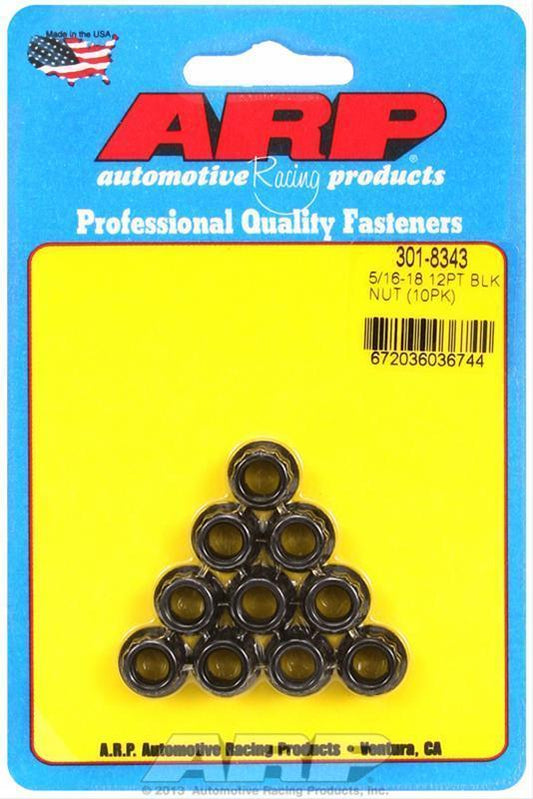 ARP 301-8343 5/16-18 12PT Nut Kit