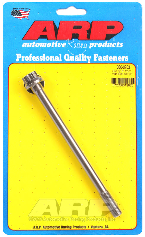 ARP 330-0703 GM 7/16 Front Mandrel Bolt Kit