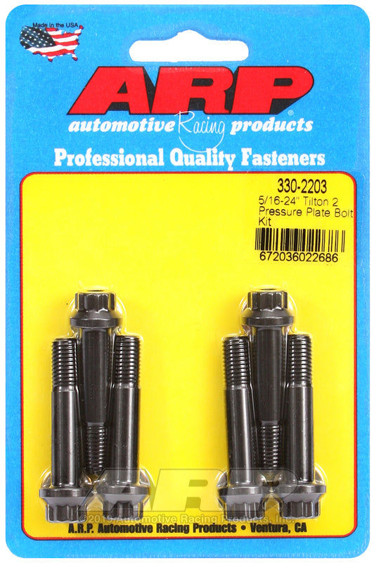 ARP 330-2203 Tilton 2 Plate Pressure Plate Bolt Kit
